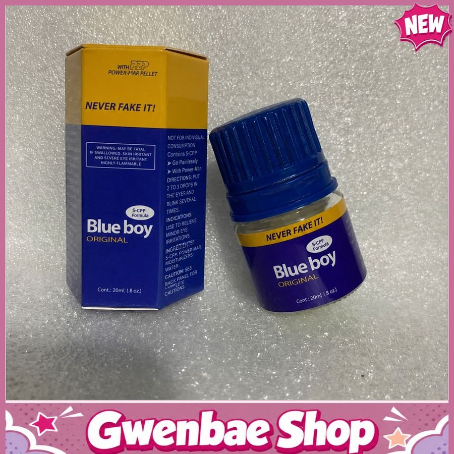 Chai hít tăng khoái cảm Popper Blue boy 20ml Popper khô blue boy 20ml Chính Hãng - Gwen Shop Chính Hãng