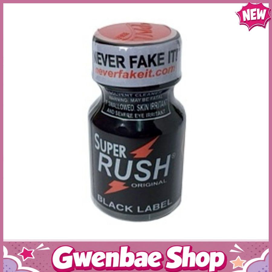 Popper Super Rush Black Label SL USA 10ml Chính Hãng - Gwen Shop Chính Hãng