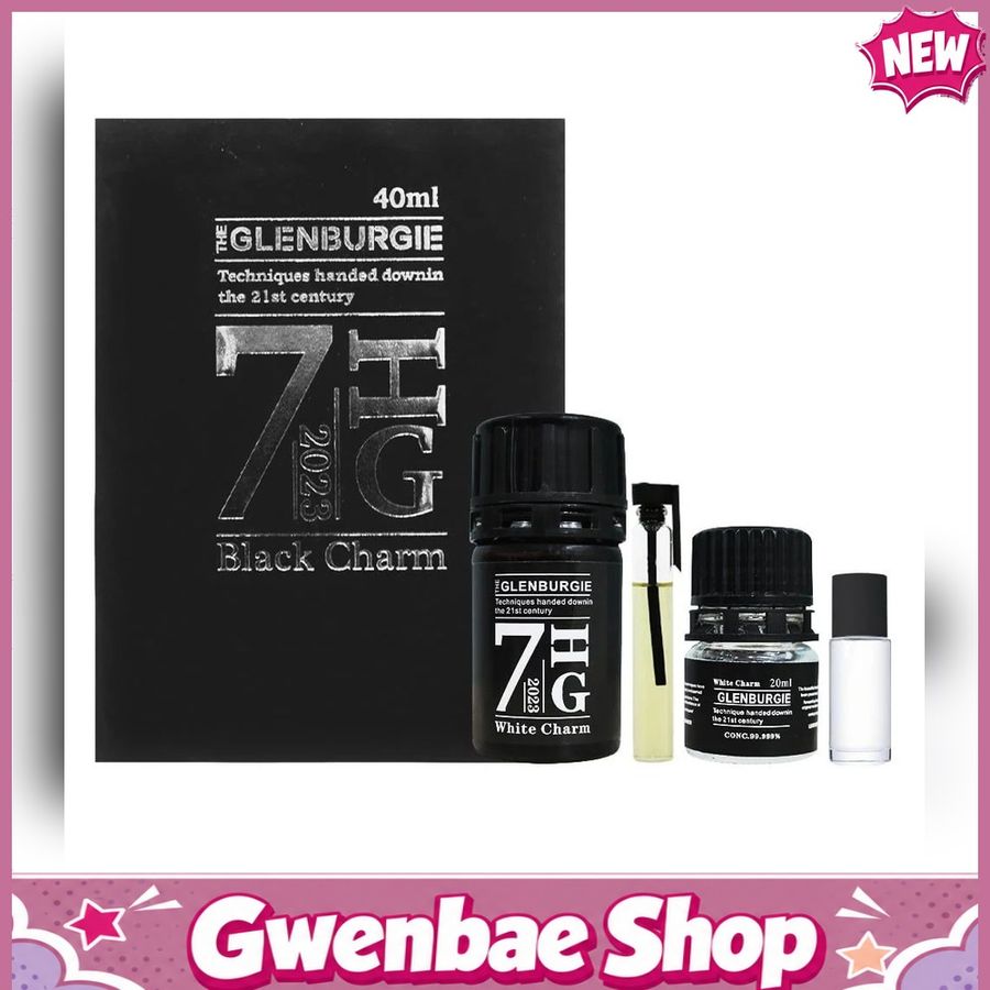 Chai hít tăng kích thích quan hệ Popper Glenburgie 7HG Black Charm Chai 40ml và 20ml Chính Hãng - Gwen Shop Chính Hãng