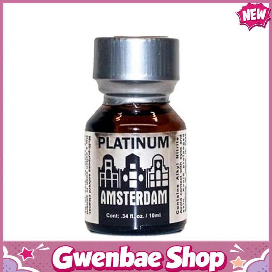 Popper Amsterdam Platinum Mỹ 10ml Chính Hãng - Gwen Shop Chính Hãng