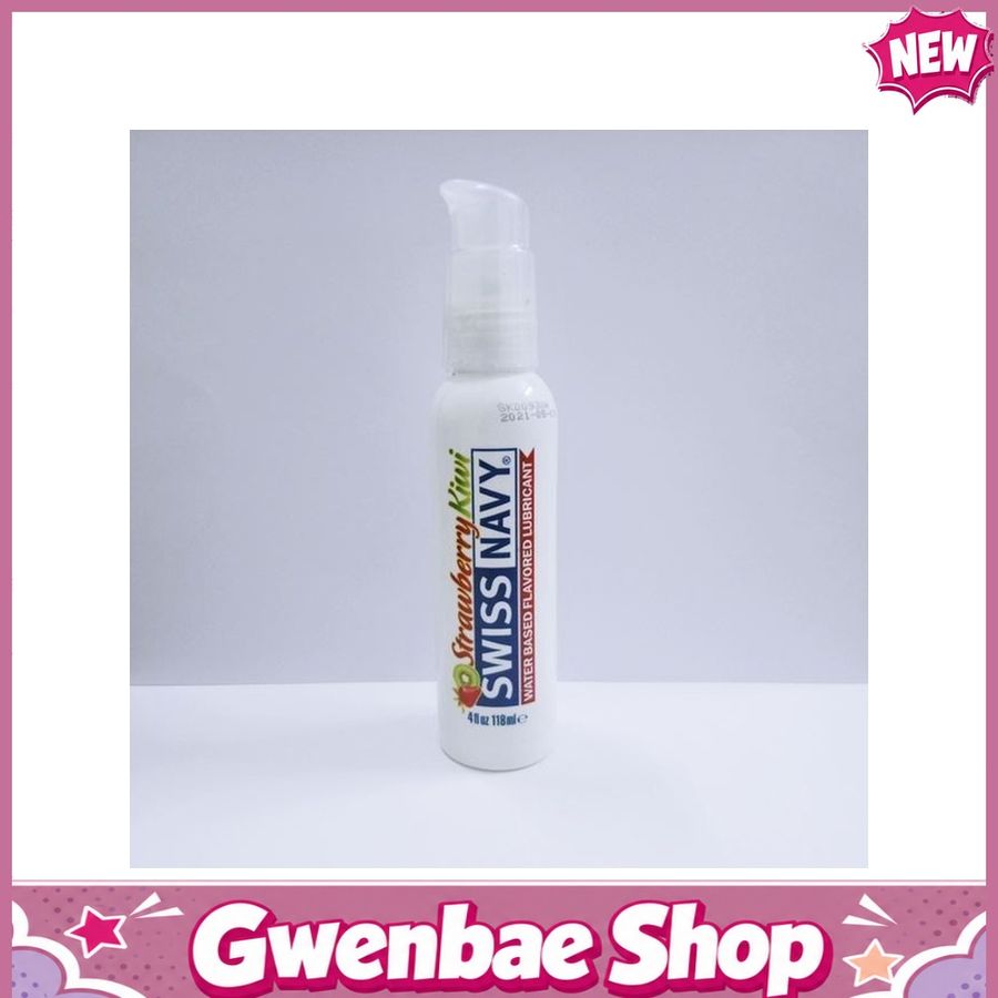 Gel bôi âm đạo Swiss Navy Strawberry Kiwi 118ml Chính Hãng - Gwen Shop Chính Hãng