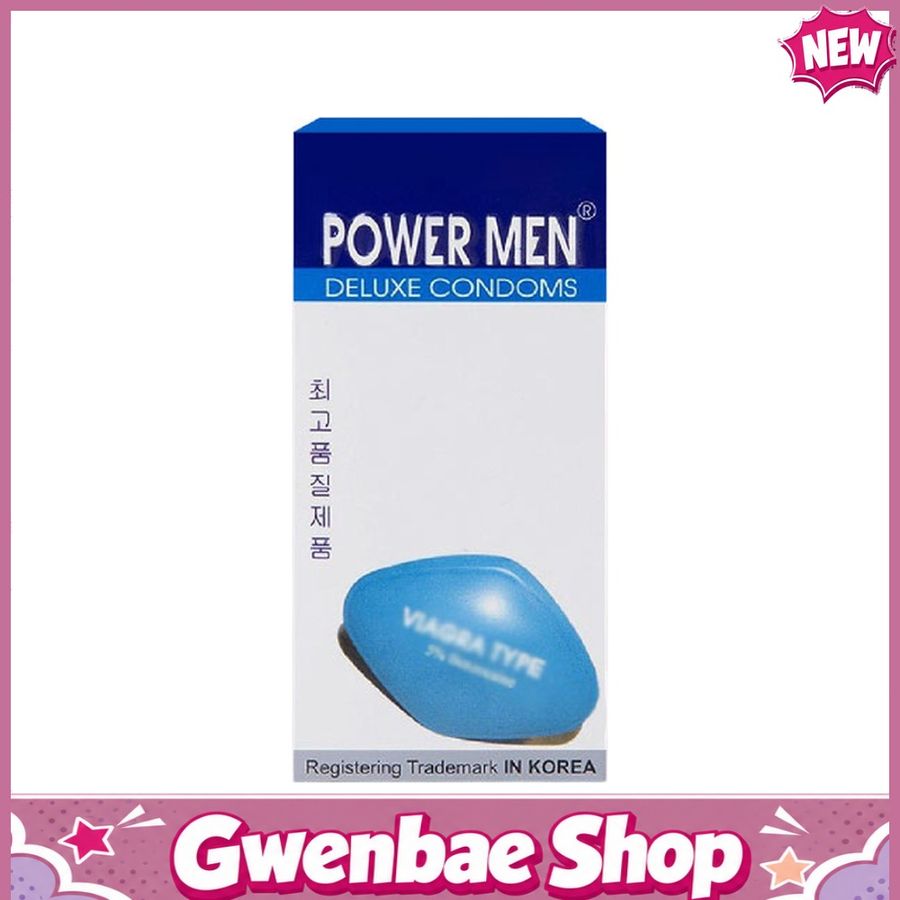 Bao Cao Su PowermenType Siêu Mỏng Kéo Dài Thời Gian 12 Cái Chính Hãng - Gwen Shop Chính Hãng