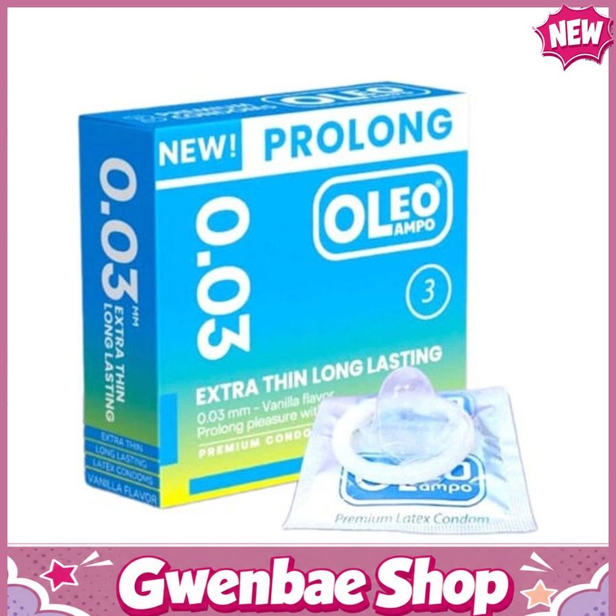Bao Cao Su Oleo Prolong 0.03 – Kéo Dài Cuộc Yêu Chính Hãng - Gwen Shop Chính Hãng
