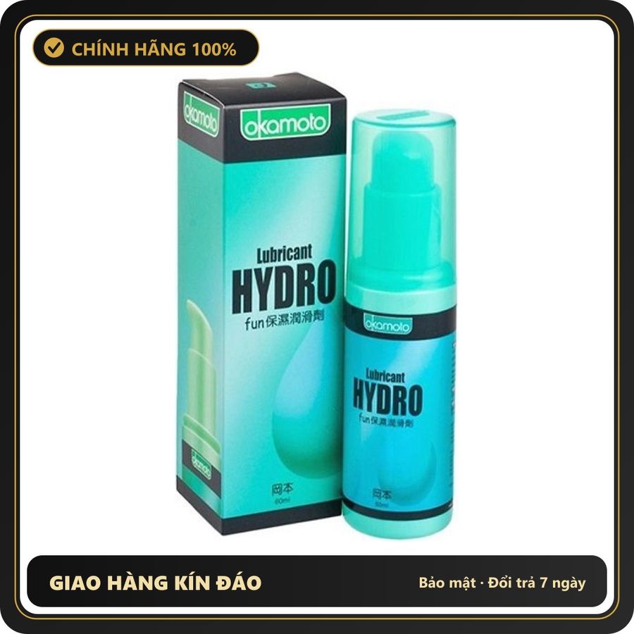(Che Tên) Kem Bôi Trơn Cho Phụ Nữ Okamoto Hydro - Nhật Bản Giao Nhanh Toàn Quốc