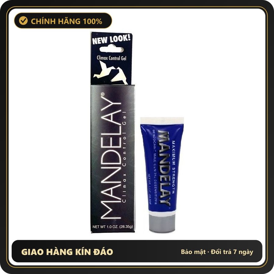 (Che Tên) Gel Giúp Kéo Dài Thời Gian Mandelay Chính Hãng USA Cao Cấp Bảo Đảm
