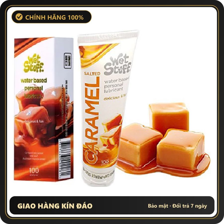 (Che Tên) Gel bô.i trơ.n Oral Sex Quan He Đường Miệng Wet Stuff Caramel Giao Nhanh Toàn Quốc