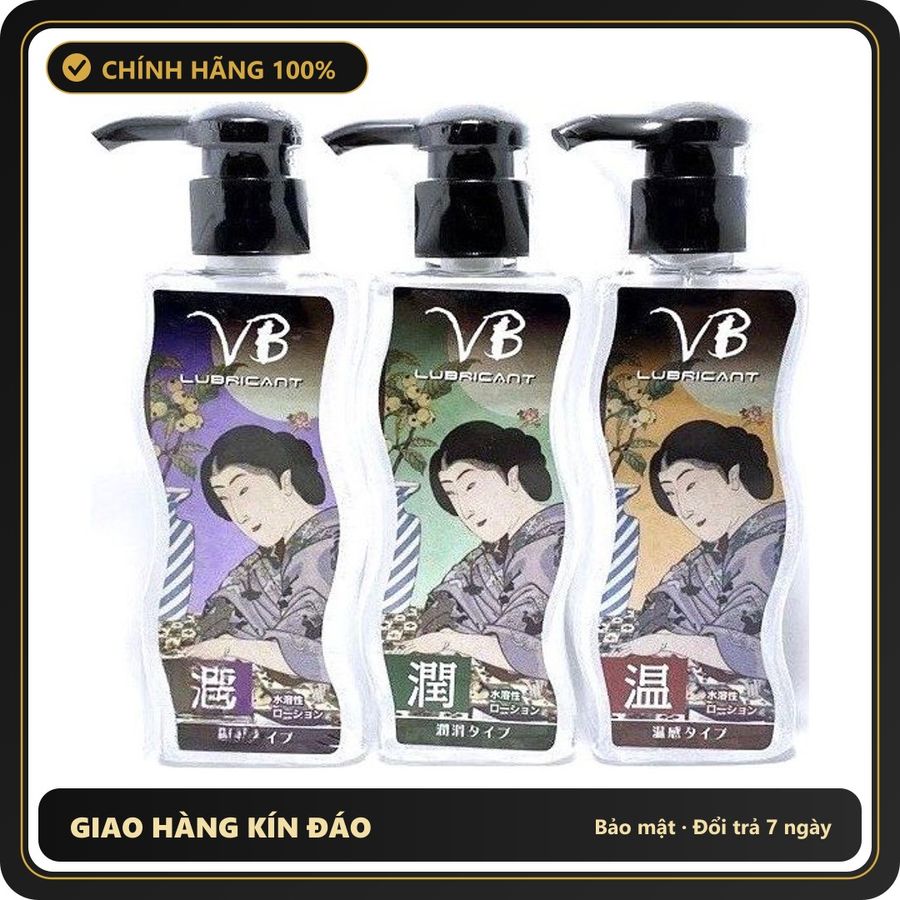 (Che Tên) Gel bô.i trơ.n VB Lubricant Nhật Bản - Hàng Mới Về