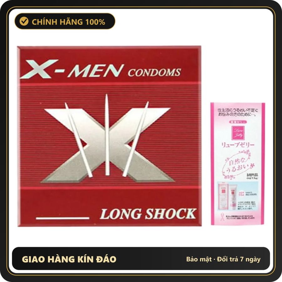 (Che Tên) Bcs Bi Xmen Thái Lan Kèm Gel gói Jex Cao Cấp Bảo Đảm