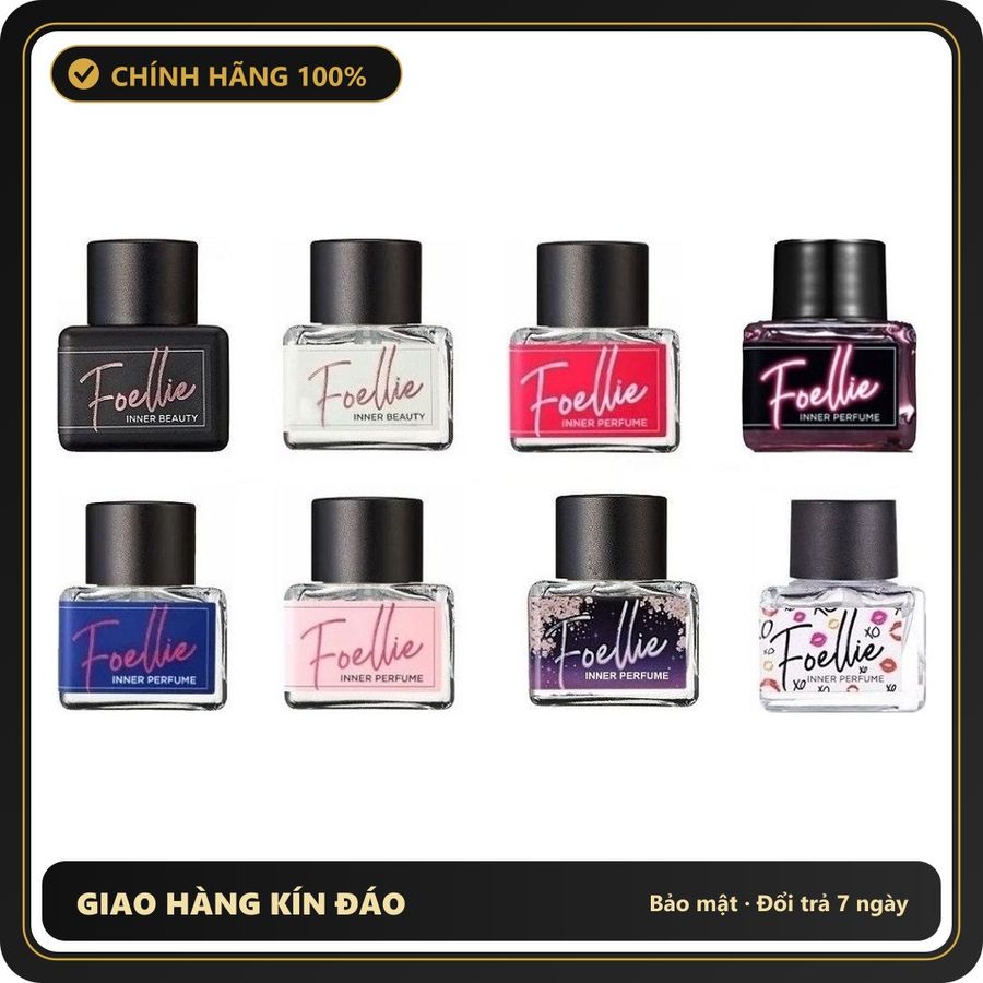 (Che Tên) Nước Hoa Foellie Chính Hãng Hàn Quốc 5ml Hỗ Trợ 24/7