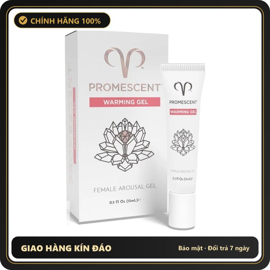 (Che Tên) Gel Bô.i Trơ.n Cho Nữ Promescent Warming - Hàng Mới Về