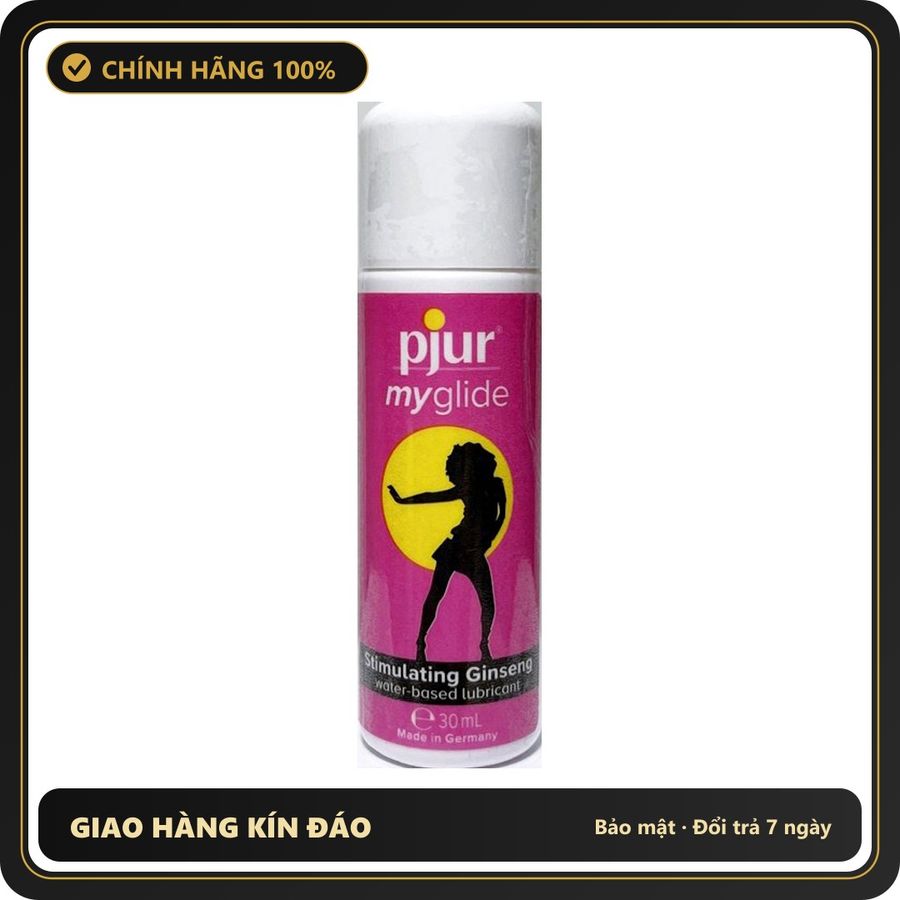 (Che Tên) Gel bô.i trơ.n Tăng Cảm Giác Dành Cho Nữ Cao Cấp Của Đức Pjur - 30ml Chuẩn Auth