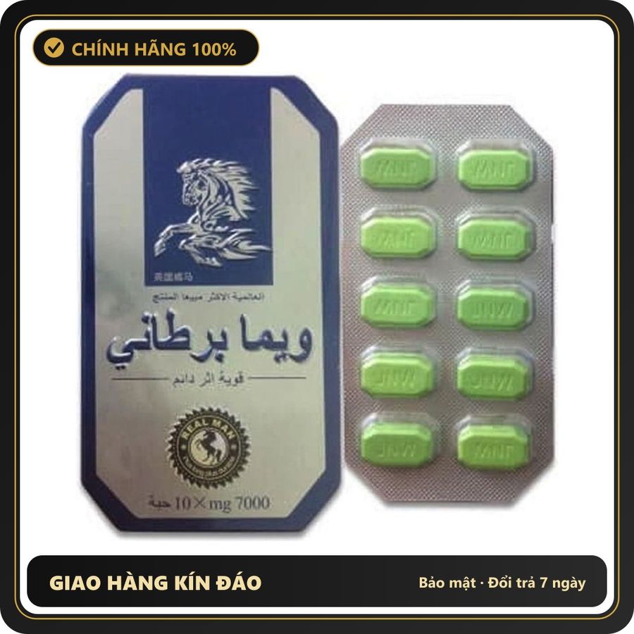 (Che Tên) Viên hỗ trợ phái mạnh ngựa thái xanh 217618 Giao Nhanh Toàn Quốc
