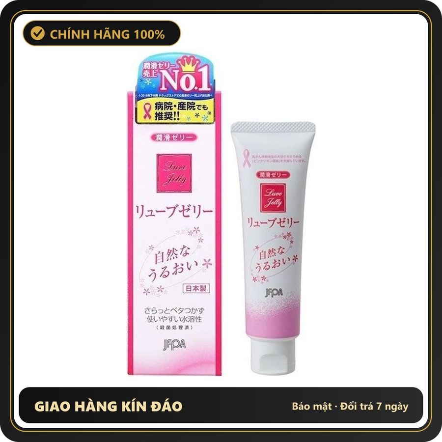 (Che Tên) Gel bôi tron Nhật Bản Jex Luve Jelly - 100% Chính Hãng - Hàng Mới Về