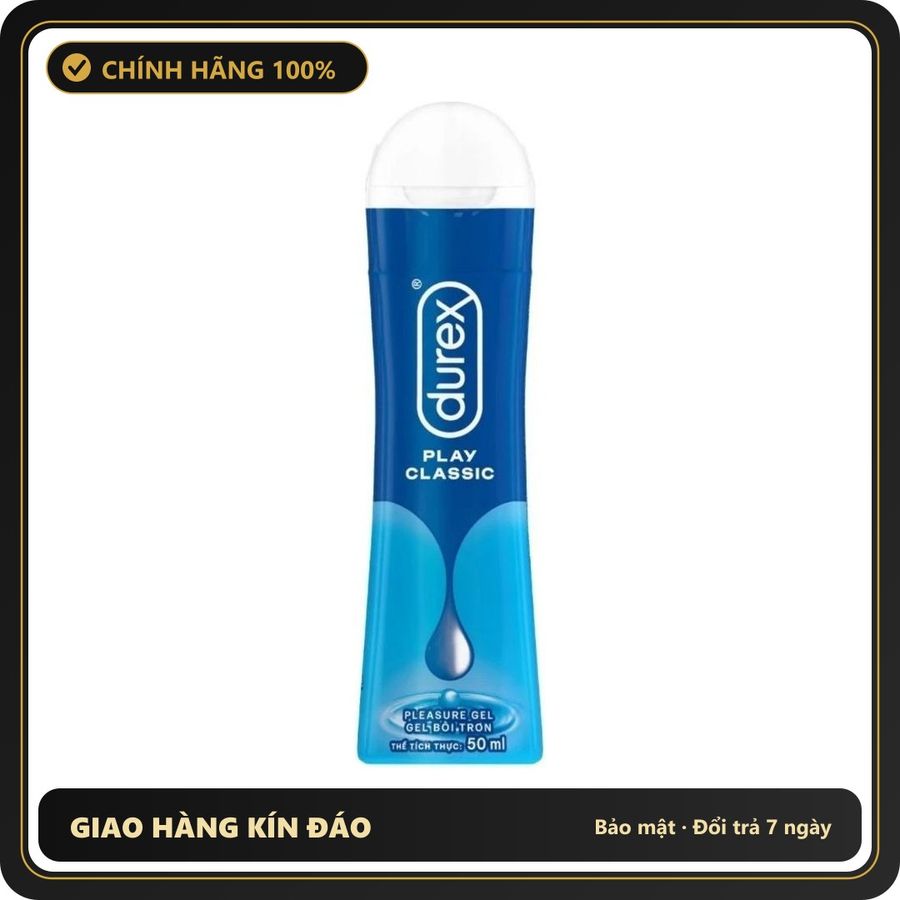 (Che Tên) Durex Play Classic - gel chăm sóc gốc nước cho cặp đôi Giao Nhanh Toàn Quốc