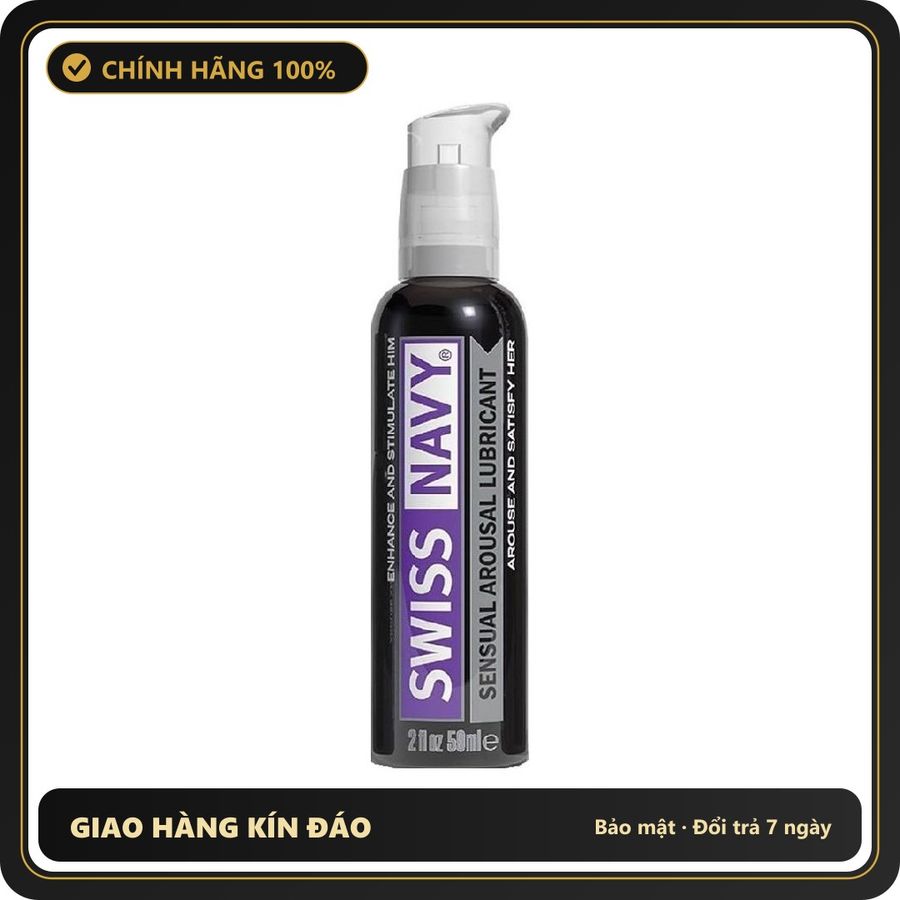 (Che Tên) Gel Tăng Khoái Cảm Cho Nam Nữ Swiss Navy - Mỹ - Hàng Mới Về