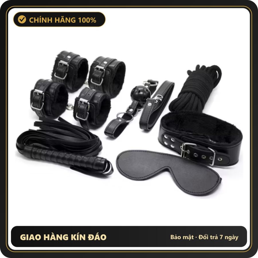 (Che Tên) Bộ dụng cụ roi da hỗ trợ BDSM Yeain Hỗ Trợ 24/7 - sạc USB, rung êm không tiếng động, chất liệu an toàn cho da