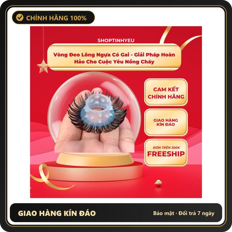 (Che Tên) Vòng Đeo Lông Ngựa Có Gai - Giải Pháp Hoàn Hảo Cho Cuộc Yêu Nồng Cháy Giao Nhanh Toàn Quốc