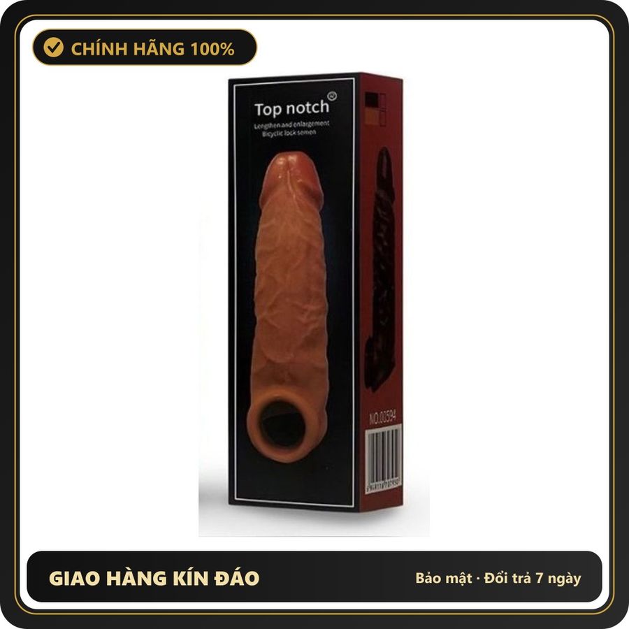 (Che Tên) Bao Cao Su Đôn Dên Top Notch Kéo Dài Thời Gian Hỗ Trợ 24/7