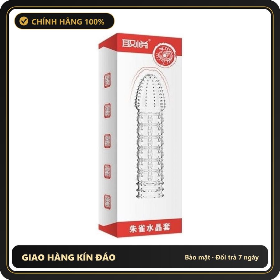 (Che Tên) Bao Cao Su Đôn Dên Đầu Gai Thân Bi Tăng Kích Thước Hỗ Trợ 24/7