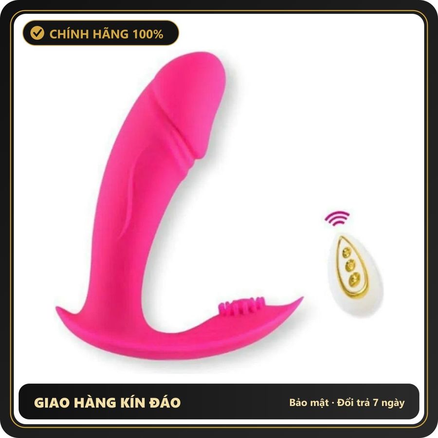 (Che Tên) Trứng Rung Điều Khiển Từ Xa Hình DV Cho Nữ Cao Cấp Bảo Đảm