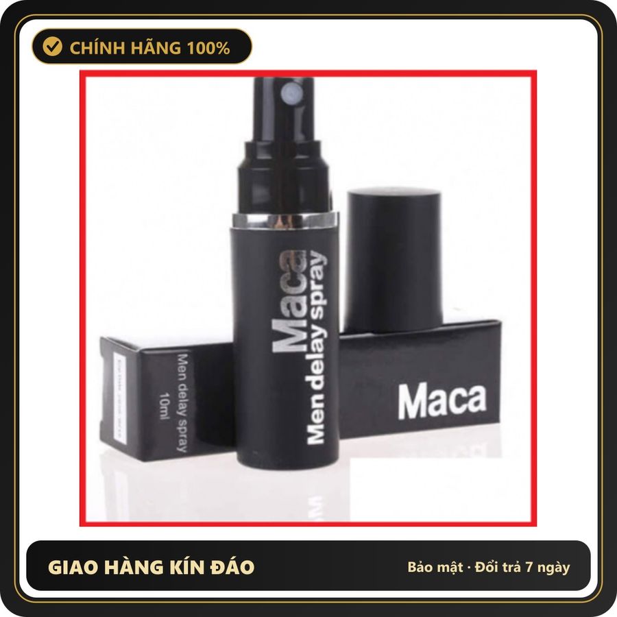 (Che Tên) Xịt Maca - Xịt Khơi Dậy Đam Mê Bất Tận Chuẩn Auth - thành phần thiên nhiên, hàng chuẩn nguồn gốc rõ ràng, dùng đều đặn mỗi ngày