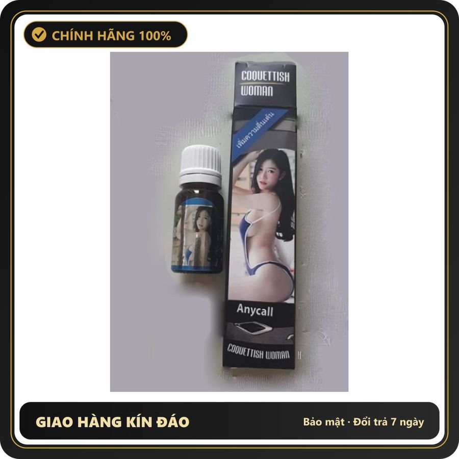 (Che Tên) Kích Thích Nữ AnyCall Chính Hãng Thái Lan – Giải Pháp Cho Ham Muốn Không Ngừng Cao Cấp Bảo Đảm