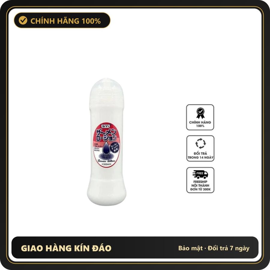 (Che Tên) Gel B.ô.i T.r.ơ.n Tinh Trùng Cao Cấp Nhật Bản Samen Lotion 300ml - Hỗ Trợ Quan Hệ và Thăng Hoa Hỗ Trợ 24/7