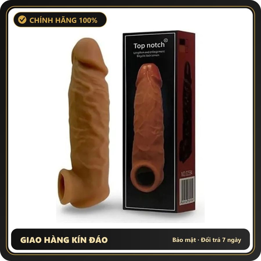 (Che Tên) Đôn Dên Top Notch Gân Trơn Quai Đeo Chống Tuột – Tăng Cảm Giác Mới Lạ Cao Cấp Bảo Đảm