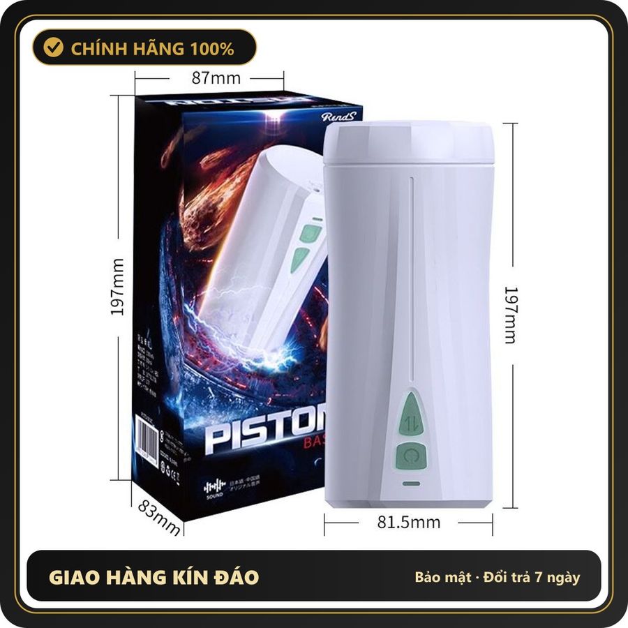 (Che Tên) Âm Đạo Giả Cầm Tay Tự Động Star Quest - Động Cơ Thụt Đẩy Liên Hồi, Thăng Hoa Tột Đỉnh Bảo Mật Tuyệt Đối