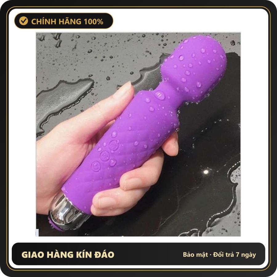 (Che Tên) Chày Rung Mini Tình Yêu – 20 Chế Độ Nhịp Điệu, Silicon Y Tế An Toàn, Chống Nước Cao Cấp Bảo Đảm