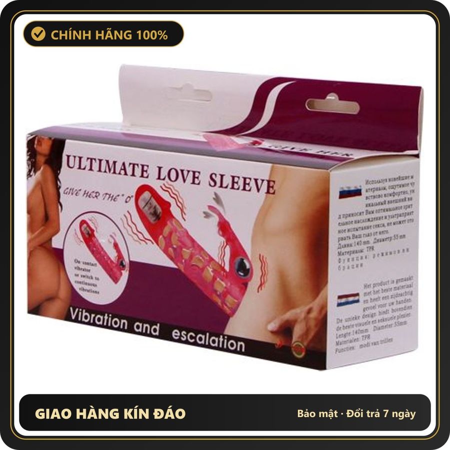 (Che Tên) Bao cao su Đôn dên lưới rung 1 đầu Hộp Trắng Kín - có hương thơm, ôm sát cảm giác thật, chất liệu latex an toàn