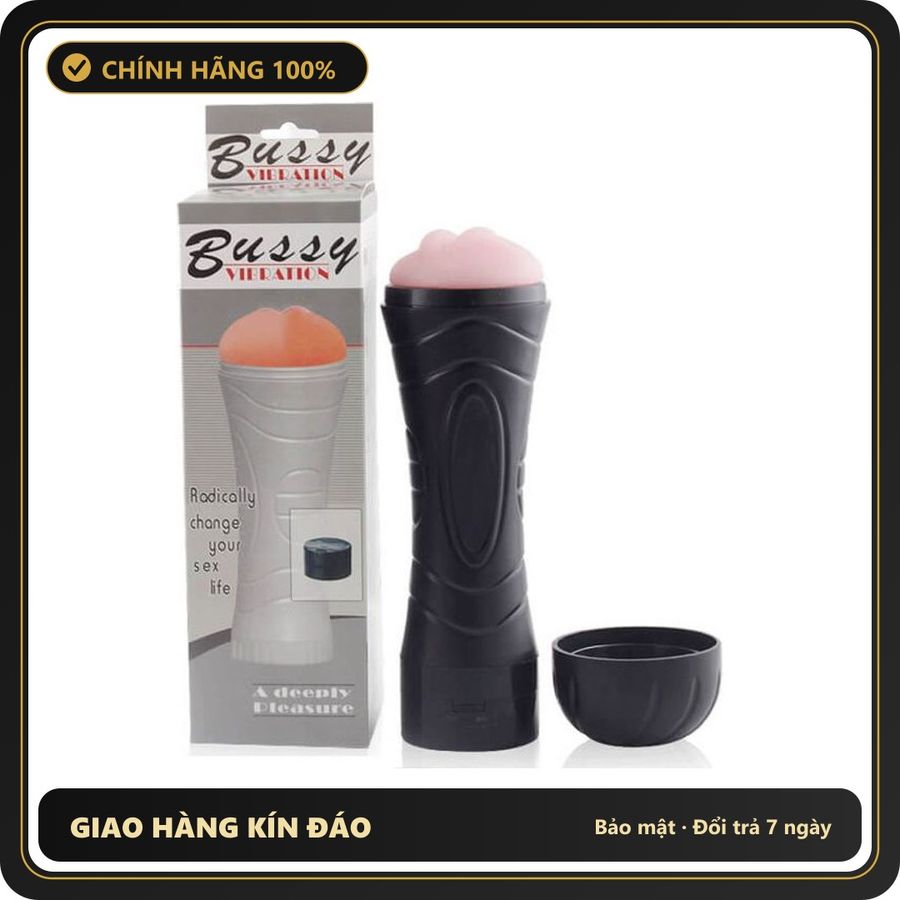 (Che Tên) Cốc âm đạo giả đèn pin Baile có 1 kiểu rung dùng pin cho nam [đổi tên khi giao] Hộp Trắng Kín