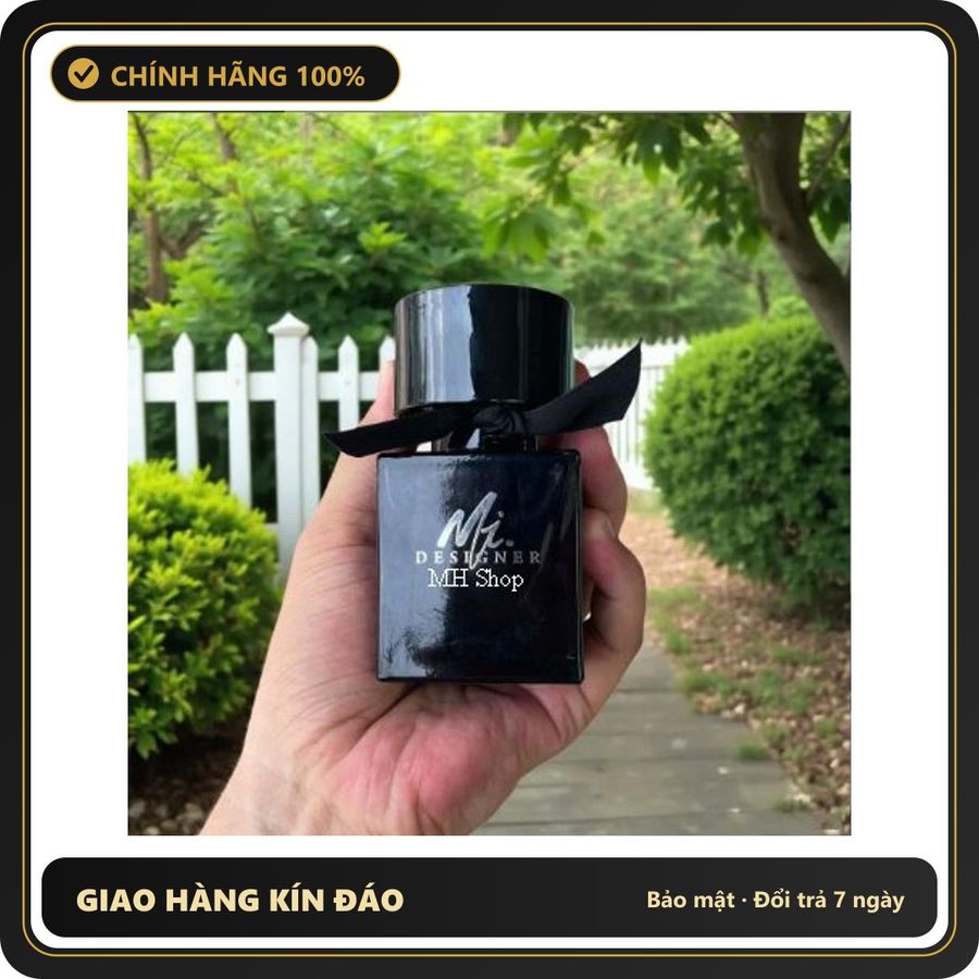 (Che Tên) Nước hoa chăm sóc nữ Black Mj Designer 50ml cao cấp hiệu quả cực mạnh [che tên khi giao] Hộp Trắng Kín