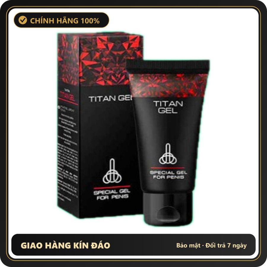 (Che Tên) Gel Titian Nga hỗ trợ cải thiện kích thước và tăng cường sinh lý nam 50ml [đổi tên khi giao] Giao Nhanh Toàn Quốc