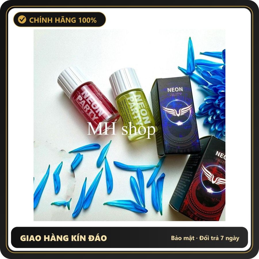 (Che Tên) Tinh dầu popper thơm Neon Party Mr.B 40ml USA chính hãng cao cấp cho cả Top và Bot [đổi tên khi giao] Bảo Mật Tuyệt Đối
