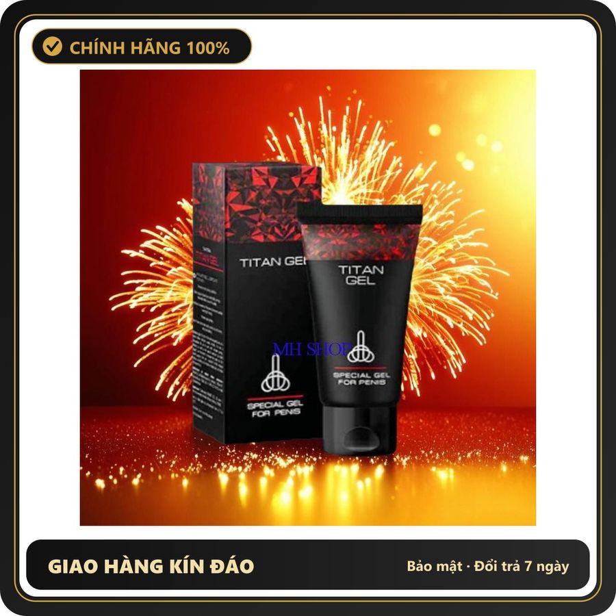 (Che Tên) Titan Gel 50ml dành cho nam giới Cao Cấp Bảo Đảm - sạc USB, chất liệu an toàn cho da, dễ vệ sinh