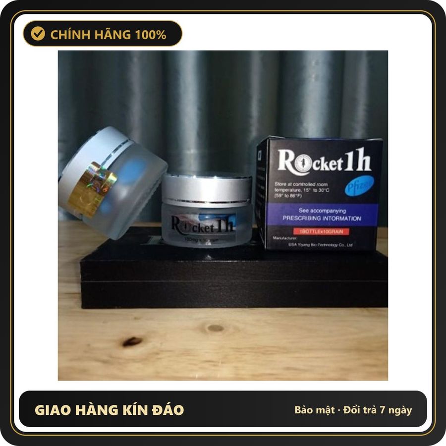 (Che Tên) Hộp thủy tinh 10 viên Rốc-kết 1h mỹ phục hồi ở nam cực tốt che tên Hộp Trắng Kín