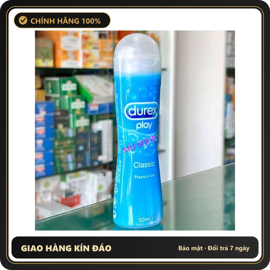 (Che Tên) Lọ gel durex classic 50ml cao cấp che tên - Hàng Mới Về