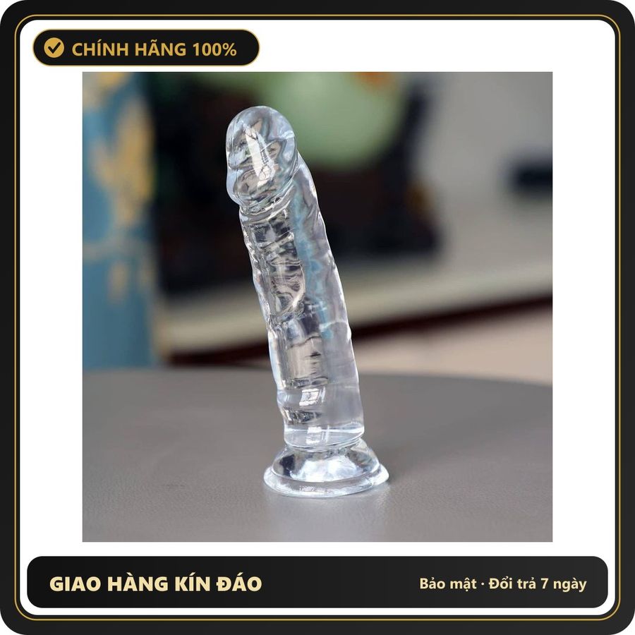 (Che Tên) Khúc nối silicone có đế hít dính bề mặt phẳng chăm sóc nữ Chuẩn Auth