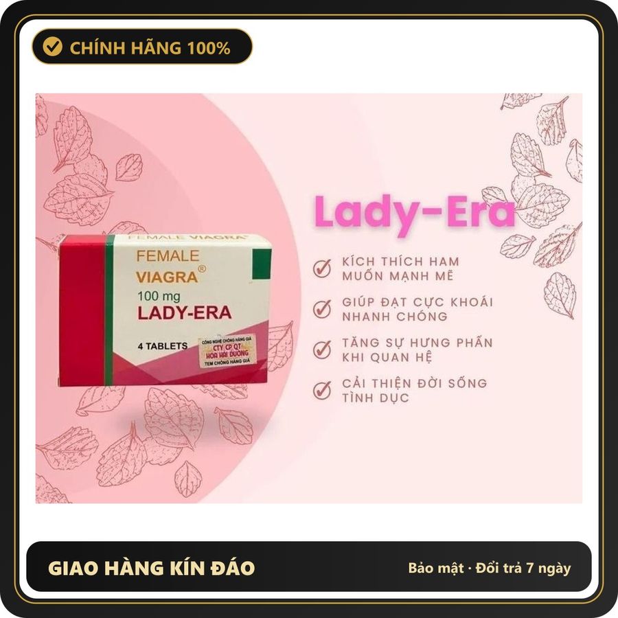 (Che Tên) Hộp mỹ hỗ trợ chăm sóc cá nhân ở nữ (vỉ 4v hồng) hiệu quả tốt Bảo Mật Tuyệt Đối