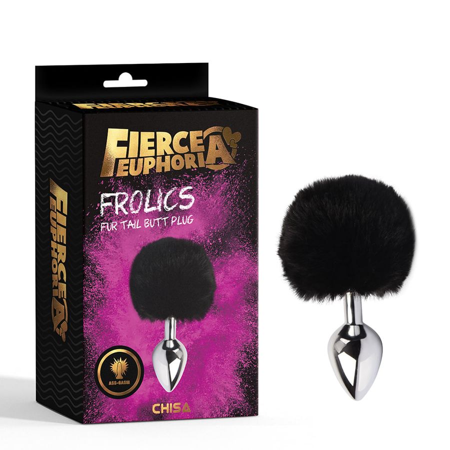 Đuôi Thỏ Inox Fierce Euphoria Frolics Fur chính hãng - chất liệu an toàn cho da, dễ vệ sinh, êm ái khi dùng - giao hàng che tên kín đáo