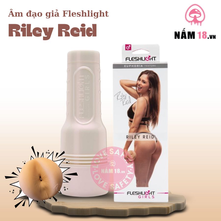 Âm Đạo Giả Cốc Fleshlight Riley Reid chính hãng - chất liệu an toàn cho da, dễ vệ sinh, êm ái khi dùng - giao hàng che tên kín đáo