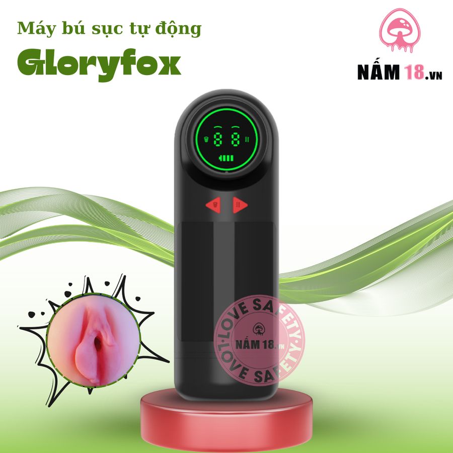 Âm Đạo Giả Gloryfox chính hãng - chất liệu an toàn cho da, dễ vệ sinh, êm ái khi dùng - giao hàng che tên kín đáo