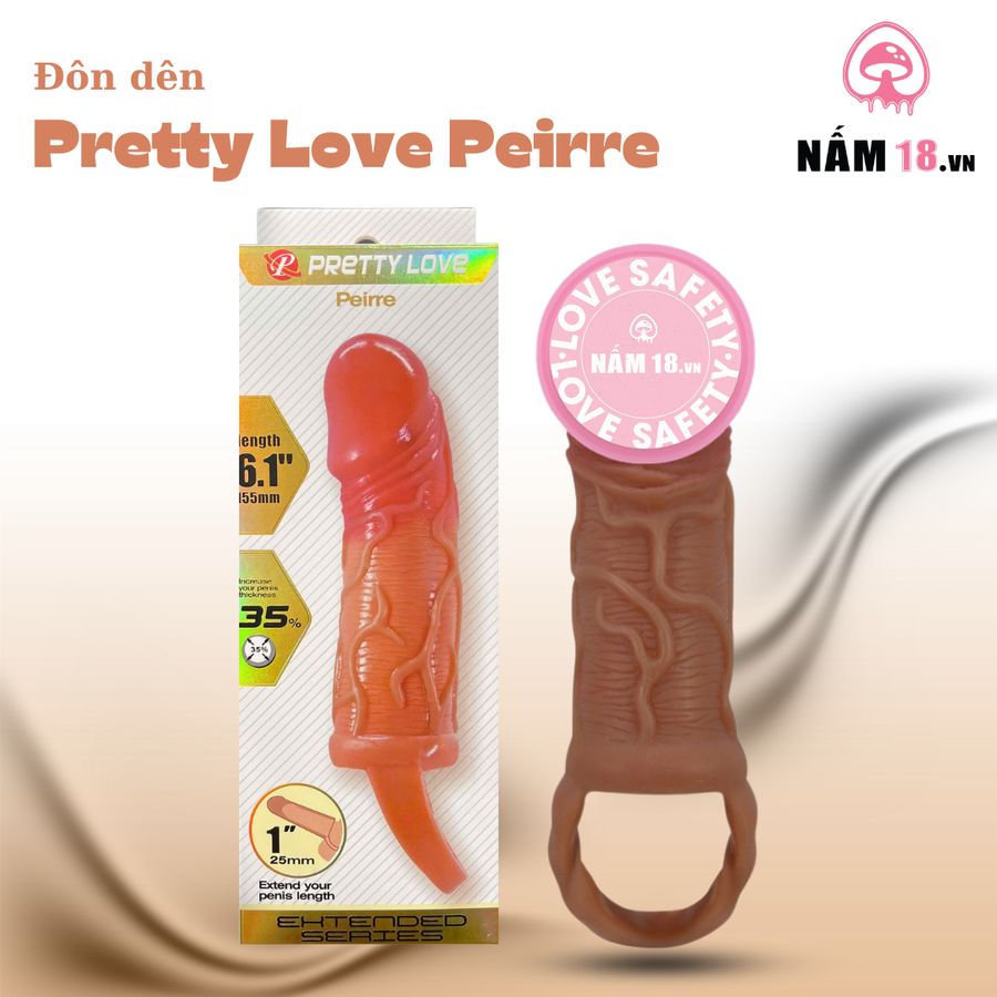 Đôn Dên Pretty Love Peirre Chống Tuột chính hãng - chất liệu an toàn cho da, dễ vệ sinh, êm ái khi dùng - giao hàng che tên kín đáo