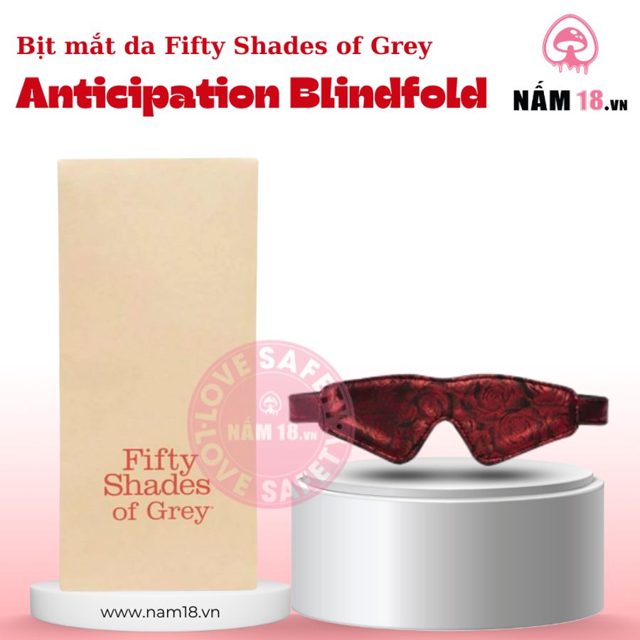 Bịt Mắt Fifty Shades of Grey Pleasure Anticipation Blindfold chính hãng - chất liệu an toàn cho da, dễ vệ sinh, êm ái khi dùng - giao hàng che tên kín đáo