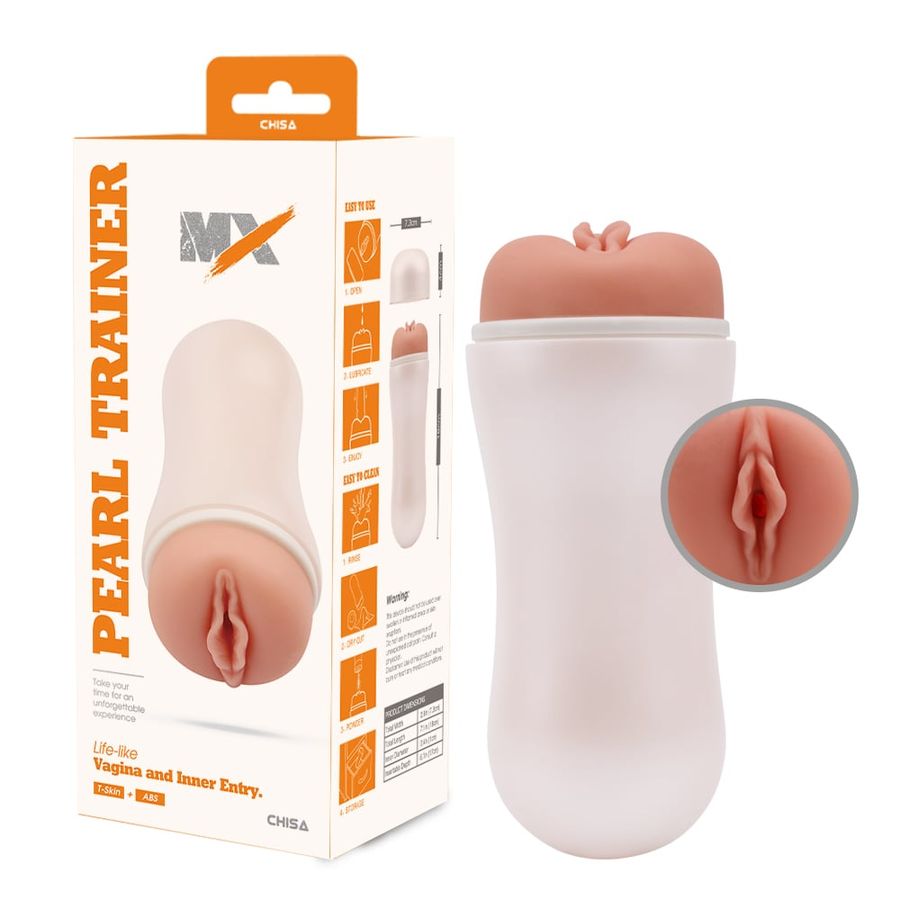 Âm Đạo Giả Cốc Chisa MX Pearl Trainer chính hãng - chất liệu an toàn cho da, dễ vệ sinh, êm ái khi dùng - giao hàng che tên kín đáo