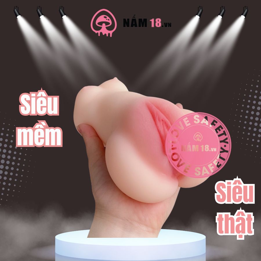 Âm Đạo Giả Nguyên Khối Yuji Siêu Mềm chính hãng - chất liệu an toàn cho da, dễ vệ sinh, êm ái khi dùng - giao hàng che tên kín đáo
