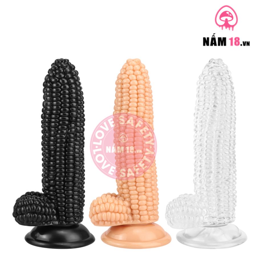 Dương Vật Dính Tường Corn Trái Bắp chính hãng - chất liệu an toàn cho da, dễ vệ sinh, êm ái khi dùng - giao hàng che tên kín đáo