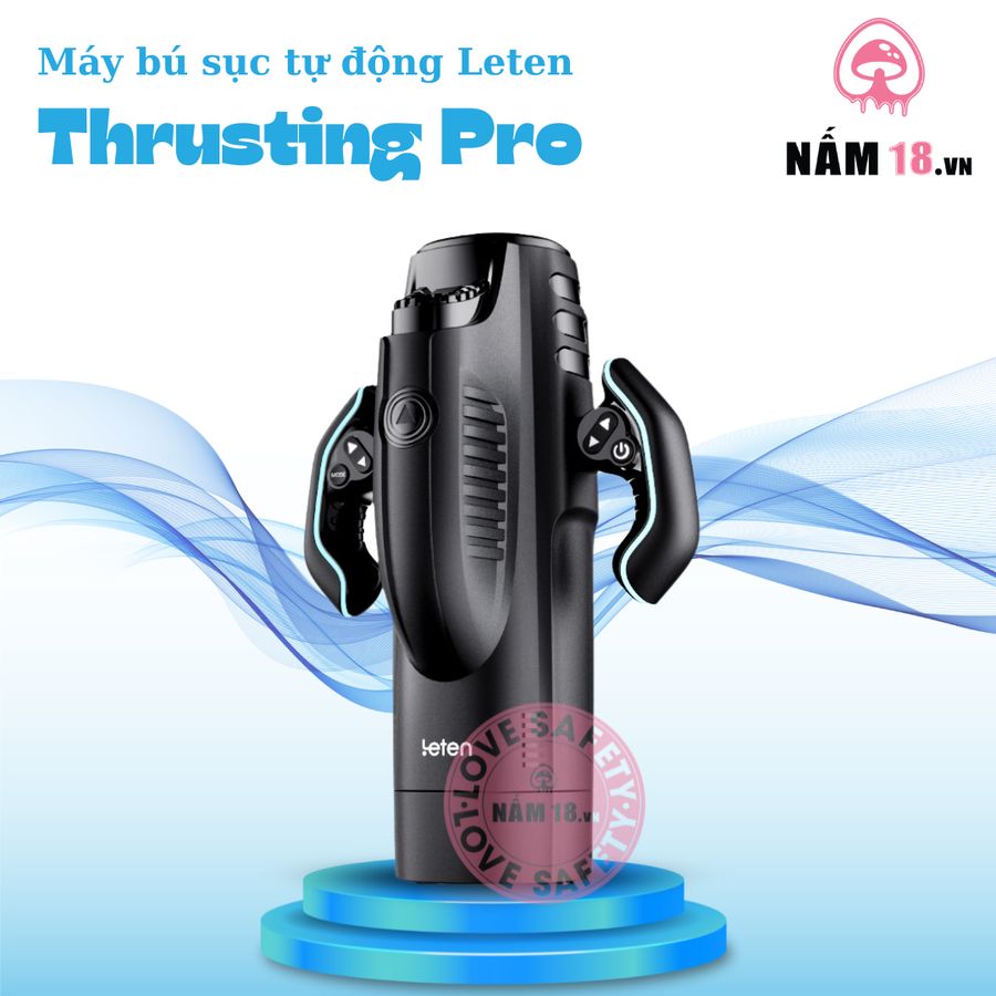 Âm Đạo Giả Leten Thrusting Pro Tỏa Nhiệt 10 chính hãng - 10 chế độ rung, chất liệu an toàn cho da, dễ vệ sinh - giao hàng che tên kín đáo