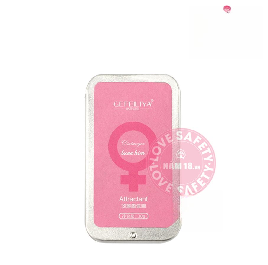 Nước Hoa Khô Gefeikiya Lure Him Kích Thích Nam - Hộp 10g chính hãng - sạc USB, chất liệu an toàn cho da, dễ vệ sinh - giao hàng che tên kín đáo